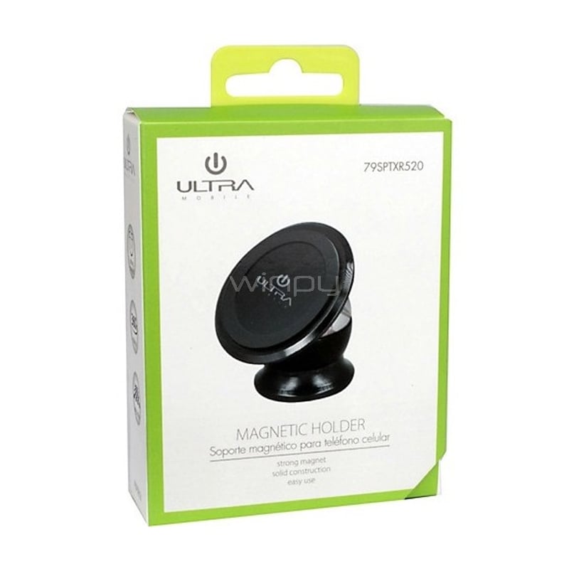 Soporte Celular Ultra para Auto (Magnético, Rotación 360)